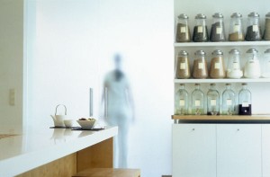 Spa Vorraum mit Person