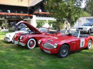 Ausgangspunkt für Oldtimer-Rallys