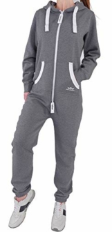 26F3 Finchgirl FG18R Damen Jumpsuit Overall Dunkelgrau M - 1