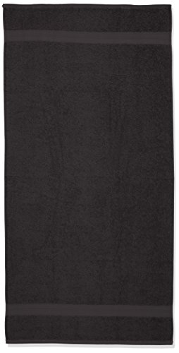Amazon Basics AB Fade Resitant, 100% Baumwolle, Schwarz, 2 Bath - 6