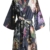 Essenza Satin-Kimono Fleur Größe l, Farbe Nightblue, L = 40, Nightblue - 1
