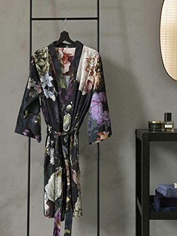 Essenza Satin-Kimono Fleur Größe l, Farbe Nightblue, L = 40, Nightblue - 2