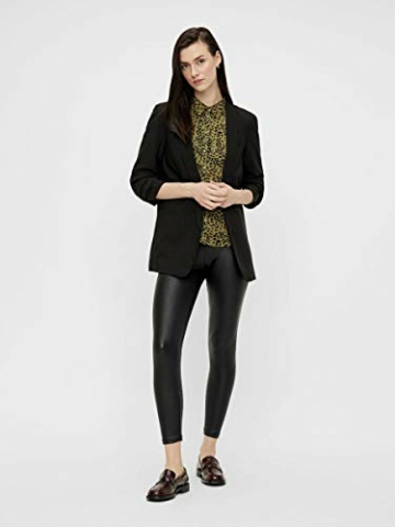 PIECES Damen PCBOSS 3/4 Blazer NOOS Anzugjacke, Schwarz (Black Black), 38 (Herstellergröße: M) - 8