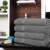 Utopia Towels - Badetuch groß aus Baumwolle 600 g/m², 2er Pack - Duschtuch, 90 x 180 cm (Grau) - 5