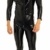 Agoky Herren Wetlook Lack Leder Body Eng Männerbody Erotische Ganzkörper Anzug Trikot Leotards Sexy Fetisch Party Clubwear Schwarz 4XL - 1