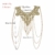 Amorar Körperkette Schmuck Gold Spitze mehrschichtig Quaste Halskette Bauchkette Bikini Strand Körper Bauch Schmuck für Damen Körperschmuck - 6