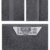 Betz 10-TLG. Handtuch - Set Premium 100% Baumwolle 2 Duschtücher 4 Handtücher 2 Gästetücher 2 Waschhandschuhe Farbe Anthrazit & Silber Grau - 6