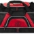 Brubaker 'Big Base' XXL Sporttasche 90 L mit großem Nassfach als Bodenfach + Schuhfach - Schwarz/Rot - 2