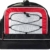 Brubaker 'Big Base' XXL Sporttasche 90 L mit großem Nassfach als Bodenfach + Schuhfach - Schwarz/Rot - 4