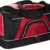 Brubaker 'Big Base' XXL Sporttasche 90 L mit großem Nassfach als Bodenfach + Schuhfach - Schwarz/Rot - 1