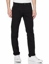 Camel Active Herren regular fit Houston Straight Jeans Schwarz 38W / 34L - 1