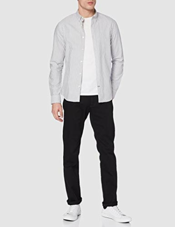Camel Active Herren regular fit Houston Straight Jeans Schwarz 38W / 34L - 2