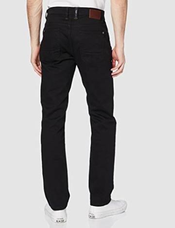 Camel Active Herren regular fit Houston Straight Jeans Schwarz 38W / 34L - 4
