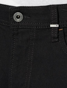 Camel Active Herren regular fit Houston Straight Jeans Schwarz 38W / 34L - 5