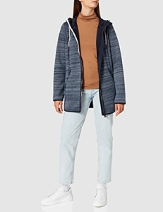 Cecil Damen 100710 Mantel, Denim Blue Heather Melange, L - 3