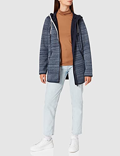 Cecil Damen 100710 Mantel, Denim Blue Heather Melange, L - 3