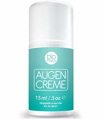 Die Beste Antialterung Augencreme Behandlung für dunkle Augenringe, Schwellungen und Fältchen. Eine Biologische Augengel mit Matrixyl 3000, Peptide and Vitamin C. Stimuliert das Kollagen. 15ml - 1