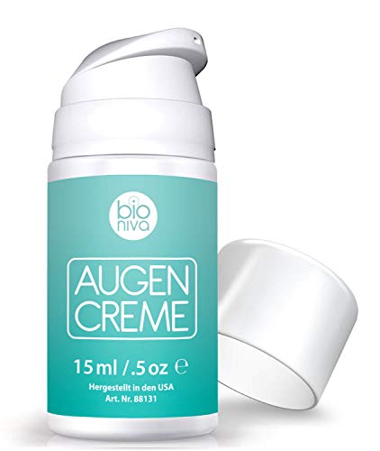 Die Beste Antialterung Augencreme Behandlung für dunkle Augenringe, Schwellungen und Fältchen. Eine Biologische Augengel mit Matrixyl 3000, Peptide and Vitamin C. Stimuliert das Kollagen. 15ml - 5