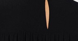 edc by ESPRIT Damen 110CC1E321 Kleid, 001/BLACK, 38 - 4