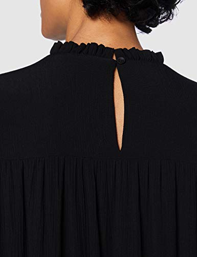 edc by ESPRIT Damen 110CC1E321 Kleid, 001/BLACK, 38 - 4