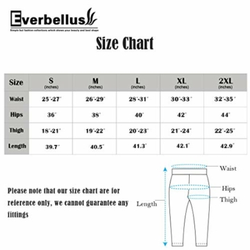 Everbellus Sexy Damen Faux PU Leder Leggins Hohe Taille Hüfthoch Strumpfhose Hose Schwarz Xlarge - 7