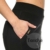 Kendindza Damen Thermo-Leggings gefüttert mit Innen-Fleece Basic Blickdicht (Schwarz | Muster 2, XXL) - 5