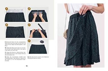 Kleider, Röcke und Jumpsuits nähen: Schnittteile kombinieren: 12 kurze und lange Modelle im Safari-Look in Größe 34–44 – Mit 3 Schnittmusterbogen - 7
