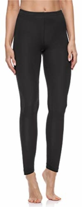 Merry Style Damen Lange Leggings aus Baumwolle MS10-198 (Schwarz, S) - 1