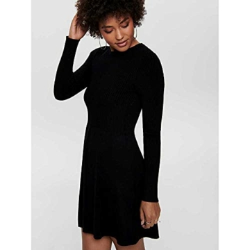 ONLY Damen Kleid ONLAlma 15185761 Black M - 5