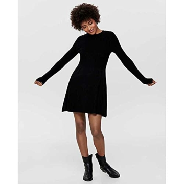 ONLY Damen Kleid ONLAlma 15185761 Black M - 6
