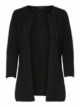 ONLY Female Strickjacke Lang, lässig LBlack - 1