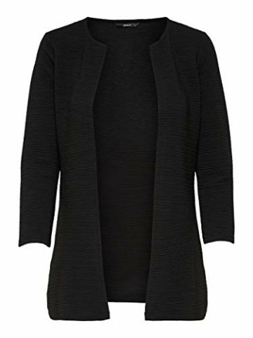 ONLY Female Strickjacke Lang, lässig LBlack - 1