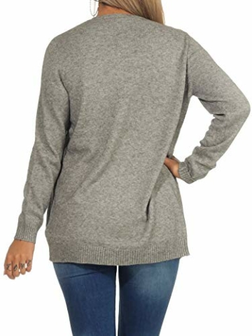 ONLY Female Strickjacke XLMedium Grey Melange - 3