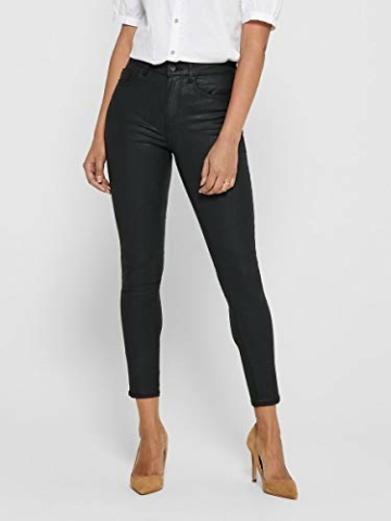 ONLY NOS Damen ONLFHUSH MID SK ANK COAT BB BJ14019 NOOS Hose, Schwarz (Black), W34/L32(Herstellergröße: XS) - 4