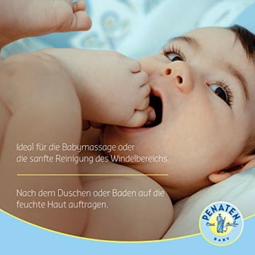 Penaten Babyöl, pflegendes Massageöl, bewahrt Feuchtigkeit und schützt zarte Babyhaut 500ml - 6