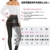 RIOJOY Damen High Waist Lederleggings Schwarz Kunstleder Leggins Sexy Lederoptik Leggings Hose, Schwarz Matt 32/34 - 7