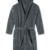 Schiesser Herren Kapuze Bademantel, Grau (200-grau), XL - 3
