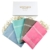SOLTAKO XXL 4X Fouta Strandtuch Handtuch Saunatuch Badetuch Hamamtuch Yoga Decke Pestemal in Kirschblütenrosa/Mint/Taupe/Himmelblau Farben als 4er Familienset extra groß, 100 x 200 cm - 1