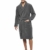 Tommy Hilfiger Herren Bademantel Icon bathrobe, Gr. Large, Grau (MAGNET 884) - 1