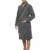 Tommy Hilfiger Herren Bademantel Icon bathrobe, Gr. Large, Grau (MAGNET 884) - 3