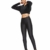 Under Armour Damen HeatGear Armour atmungsaktive, superleichte Sport Leggings mit Kompressionspassform, Schwarz (Black/Black/Metallic Silver 001), XS - 5