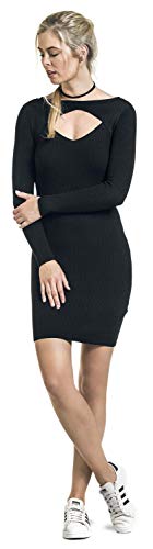 Urban Classics Damen Ladies Cut Out Dress Kleid, Schwarz (Black 7), Medium - 3