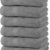 Utopia Towels - Handtücher Set aus Baumwolle 600 g/m² - 100% Baumwolle, 41x71 cm - 6er Pack (Grau) - 1