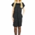 VERO MODA Damen Vmapril Ss Short Dress Ga Noos Kleid, Schwarz (Black Black), L - 1
