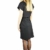 VERO MODA Damen Vmapril Ss Short Dress Ga Noos Kleid, Schwarz (Black Black), L - 3