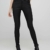 VERO MODA Damen Vmseven Nw Smooth Coated Pants Noos Hose, Black, XXS 30L EU - 4