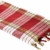 Carenesse Hamamtuch Classic 80 x 170 cm I Hamam Handtuch 100% Baumwolle I Saugfähiges & schnell trocknendes Pestemal/Fouta rot kariert I Hamam Strandtuch/Saunahandtuch mit kleinem Packmaß - 1