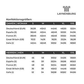 LAYNENBURG Bademantel Damen & Herren Kuschelvelours - 100% Baumwolle - Velours & Frottee - Kapuze - GRATIS Badeslipper - OEKO TEX - (L, Anthrazit) - 6