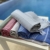 YENGAS Hamamtuch, 95 x 175 cm, Großes Allrounder Tuch aus 100 % Baumwolle, Badetuch für Spa, Sport, Yoga, Pilates, Reisen, Camping, Leicht & Platzsparend, Saunatuch mit Fransen, Strandtuch, Grau - 7