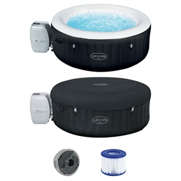 Bestway LAY-Z-SPA Miami AirJet™ Whirlpool, 180 x 66 cm, 2-4 Personen, rund, schwarz - 2